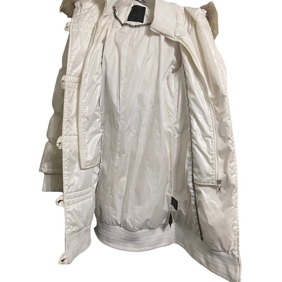 RUDSAK Size Sm White Down Filled Fur Trim Hood - Picture 9 of 15